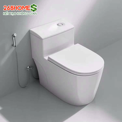 Bồn cầu liền khối Gold-08