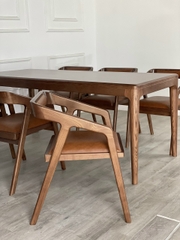 Bộ bàn ghế cafe gỗ HA726