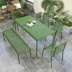 Bàn ghế ngoài trời HA351