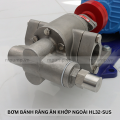 Bơm bánh răng ăn khớp ngoài HLG32-SUS-MC