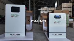 Pin Lithium ECOHOME | 51.2V - 100AH - 5KWH | Bảo Hành 5 năm