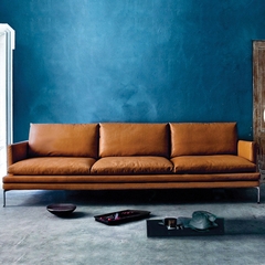Ghế sofa văng đệm da Italia ĐV2