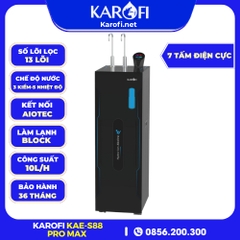Máy Lọc Nước Nóng Lạnh Hydro-Ion Kiềm Karofi KAE-S88 Promax