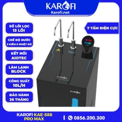 Máy Lọc Nước Nóng Lạnh Hydro-Ion Kiềm Karofi KAE-S88 Promax