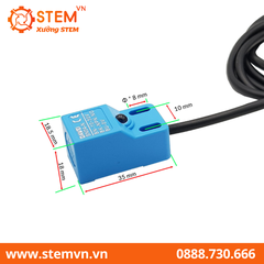 Cảm biến tiệm cận SN04-N NPN 6-36V DAWEI