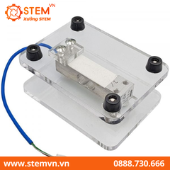 Bộ cảm biến cân nặng loadcell 40kg và khung bàn cân mica