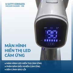 MÁY HÚT BỤI VÀ LAU NHÀ U-ULTTY V08 6IN1