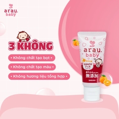 KEM ĐÁNH RĂNG THẢO DƯỢC TỪ 6 THÁNG - ARAU BABY