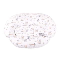 GỐI CHO BÉ BÚ ĐA NĂNG CHỐNG TRÀO NGƯỢC 2IN1 - AIBEDO