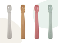 THÌA SILICONE BẠCH KIM CAO CẤP GREY - DONO&DONO