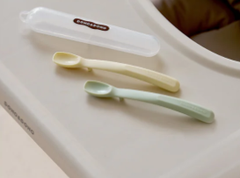 SET 2 THÌA SILICONE BẠCH KIM CAO CẤP_YELLOW/GREEN - DONO&DONO