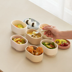 BÁT ĂN DẶM SILICONE BẠCH KIM CAO CẤP  - DONO&DONO