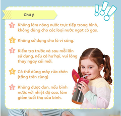 BÌNH NƯỚC GIỮ NHIỆT ĐA NĂNG CHẤT LIỆU THÉP KHÔNG GỈ, TÍCH HỢP TAY CẦM, ĐẦU HÚT SILICONE CHO BÉ - B.BOX