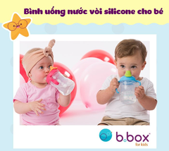 BÌNH NƯỚC VÒI SILICONE CHO BÉ - B.BOX