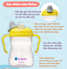 BÌNH NƯỚC VÒI SILICONE CHO BÉ - B.BOX