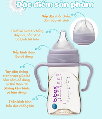 BÌNH SỮA PPSU CHỐNG ĐẦY HƠI CHO BÉ - B.BOX