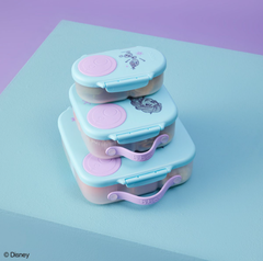 SET HỘP CƠM TRƯ/ĐỒ ĂN VẶT, TÚI ĐỰNG HỘP CƠM VÀ BÌNH NƯỚC PHIÊN BẢN FROZEN CHO BÉ - B.BOX