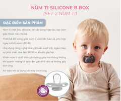 NÚM TI SILICONE CHO BÉ - B.BOX