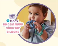 BỘ GẶM NƯỚU VÒNG TAY SILICONE CHO BÉ - B.BOX