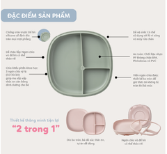 KHAY ĐỰNG THỨC ĂN CHO BÉ 2IN1- B.BOX