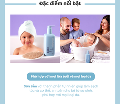 SỮA TẮM GỘI TOÀN THÂN CHO BÉ SƠ SINH 350ML - B.BOX