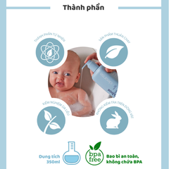 SỮA TẮM GỘI TOÀN THÂN CHO BÉ SƠ SINH 350ML - B.BOX