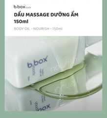 DẦU MASSAGE DƯỠNG ẨM - B.BOX
