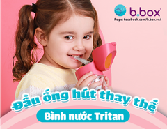BỘ 2 ĐẦU HÚT THAY THẾ TIỆN DỤNG CHO BÌNH NƯỚC TRITAN - B.BOX