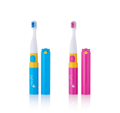 BÀN CHẢI ĐIỆN SÓNG ÂM DÙNG PIN CÓ NẮP ĐẬY GO-KIDZ - BRUSH-BABY
