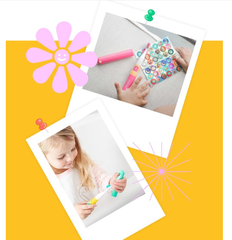 BÀN CHẢI ĐIỆN SÓNG ÂM DÙNG PIN CÓ NẮP ĐẬY GO-KIDZ - BRUSH-BABY