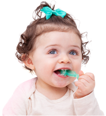 BÀN CHẢI ĐÁNH RĂNG VÀ MÁT XA NƯỚU CHO BÉ TỪ 10-36 THÁNG - BRUSH-BABY