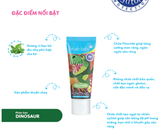 COMBO 6 KEM ĐÁNH RĂNG CHỨA FLOURIDE 50ML CHO BÉ Ở MỌI ĐỘ TUỔI - BRUSH-BABY