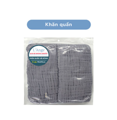 KHĂN VẢI BỐNG CHO BÉ NHIỀU SIZE VÀ MÀU - KHĂN TẮM/KHĂN QUẤN/KHĂN SỮA/KHĂN ĐẮP - L'ANGE
