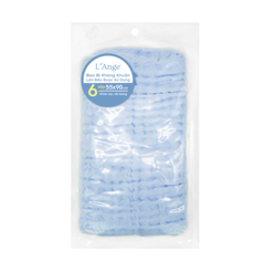 KHĂN QUẤN Ủ TÓC/ KHĂN LAU TÓC/ KHĂN TẮM VẢI BÔNG 6 LỚP 55X90CM - L'ANGE