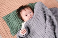 KHĂN TẮM/KHĂN QUẤN/CHĂN ĐẮP VẢI BÔNG 9 LỚP 70X95CM- L'ANGE