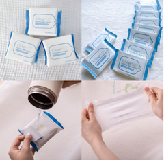 KHĂN VẢI KHÔ ĐA NĂNG CHO MẸ VÀ BÉ BỊCH 100 MIẾNG- L'ANGE