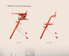 GHẾ ĂN DẶM 2IN1- UNILOVE