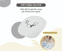 GỐI ĐA NĂNG 7IN1 HOPO CHO MẸ BẦU VÀ EM BÉ- UNILOVE