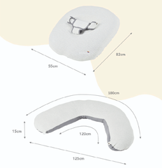 GỐI ĐA NĂNG 7IN1 HOPO CHO MẸ BẦU VÀ EM BÉ- UNILOVE