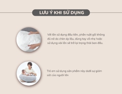 GỐI ĐA NĂNG 7IN1 HOPO CHO MẸ BẦU VÀ EM BÉ- UNILOVE