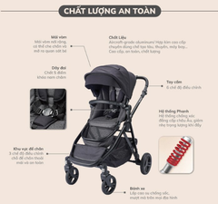 XE ĐẨY ĐƠN HOẶC ĐÔI DLX - UNILOVE