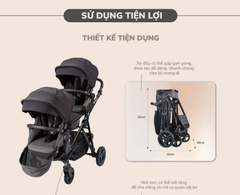 XE ĐẨY ĐƠN HOẶC ĐÔI DLX - UNILOVE