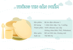 BỘ ĂN DẶM SILICONE SỐ 1 - MINIKOIOI