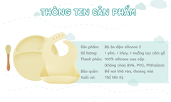 BỘ ĂN DẶM SILICONE SỐ 2 - MINIKOIOI