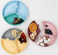 KHAY ĂN DẶM SILICONE CÓ THỂ THÁO RỜI - MINIKOIOI