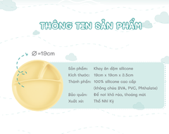 KHAY ĂN DẶM SILICONE - MINIKOIOI