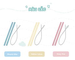 SET CỌ RỬA VÀ ỐNG HÚT SILICONE - MINIKOIOI