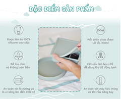 KHAY TRỮ THỨC ĂN BẰNG SILICONE - MINIKOIOI