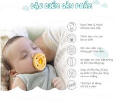 SET 2 CÁI NÚM TI SILICONE - MINIKOIOI