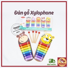 Đàn 7 sắc cầu vồng - giáo cụ Montessori LOẠI ĐẸP